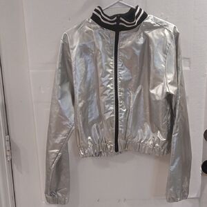 Balera Silver Bomber Jacket